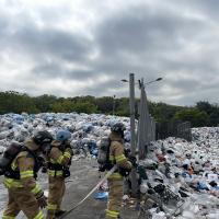 폐기물 처리시설 화재대응 훈련