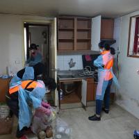 사회적고립가구 청소 봉사활동