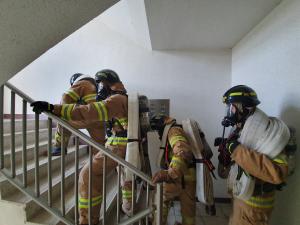 고층건축물-화재진압-훈련-4