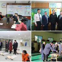 몽골 재난관리청 관계자 방문 및 안전체험관 견학